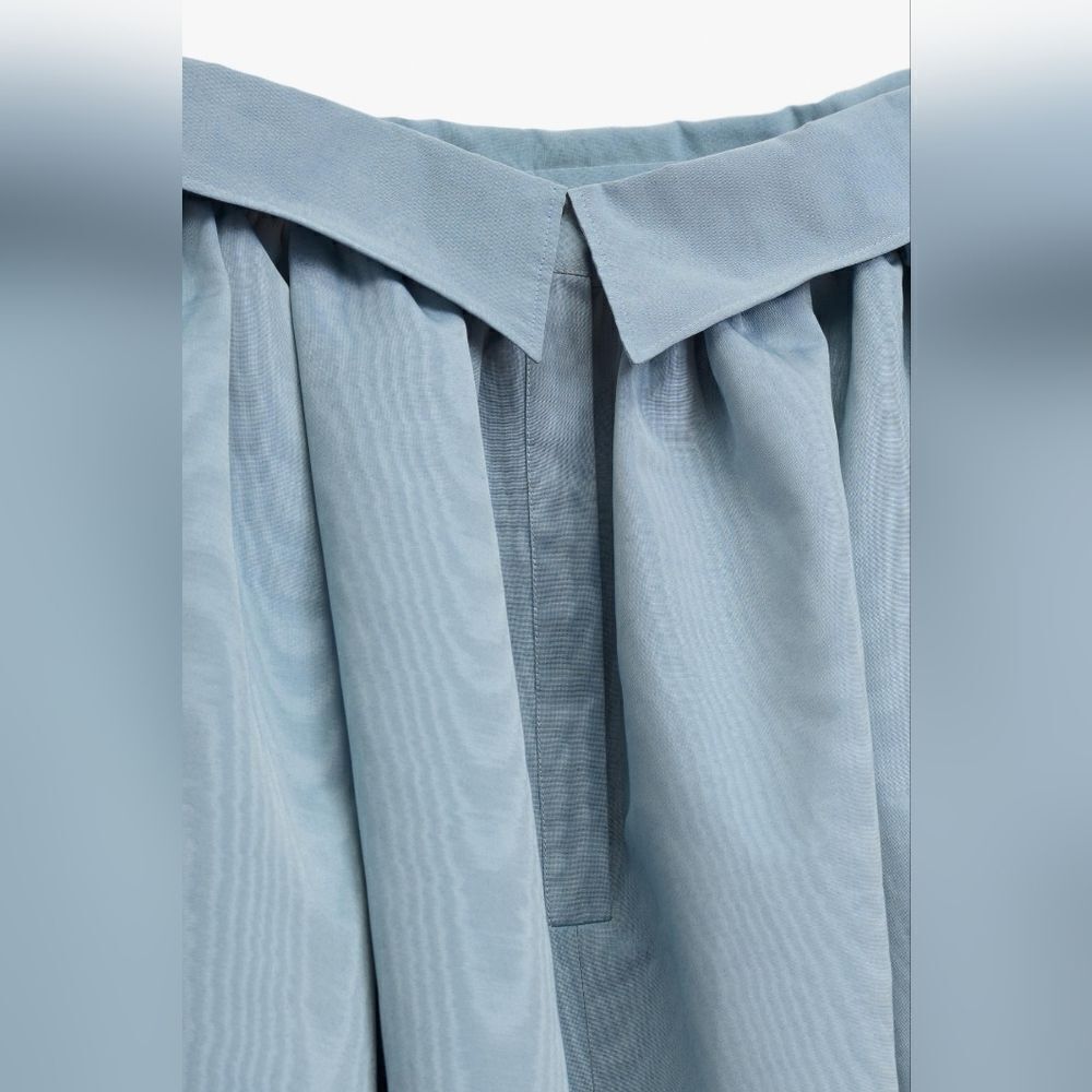 NWT ZARA ATELIER BALLOON DRESS WITH SLEEVES ZARA ICONS LIMITED EDITION blue - Picture 15 of 17